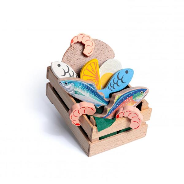 Kaufladen Sortiment Fisch